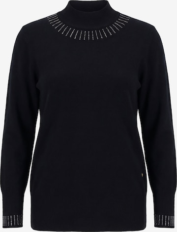 Ulla Popken Pullover in Schwarz: Vorderseite