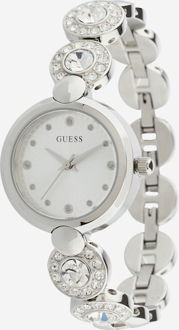 Montre à affichage analogique 'Stardom' GUESS en argent : devant