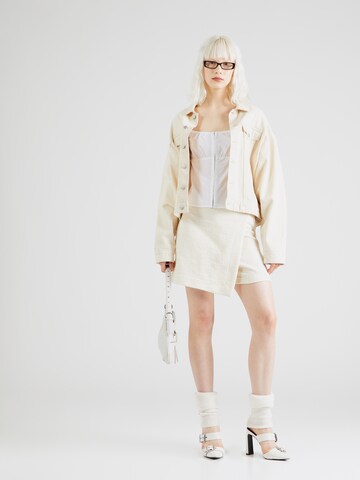 Gonna 'Levke' di ABOUT YOU in bianco