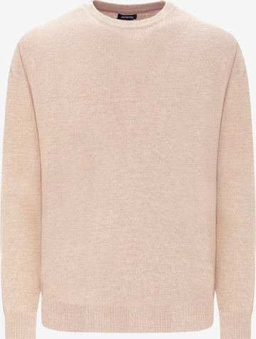 Distretto12 Sweater 'Pino' in Beige: front