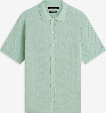 Vestes en maille TOMMY HILFIGER en vert : devant