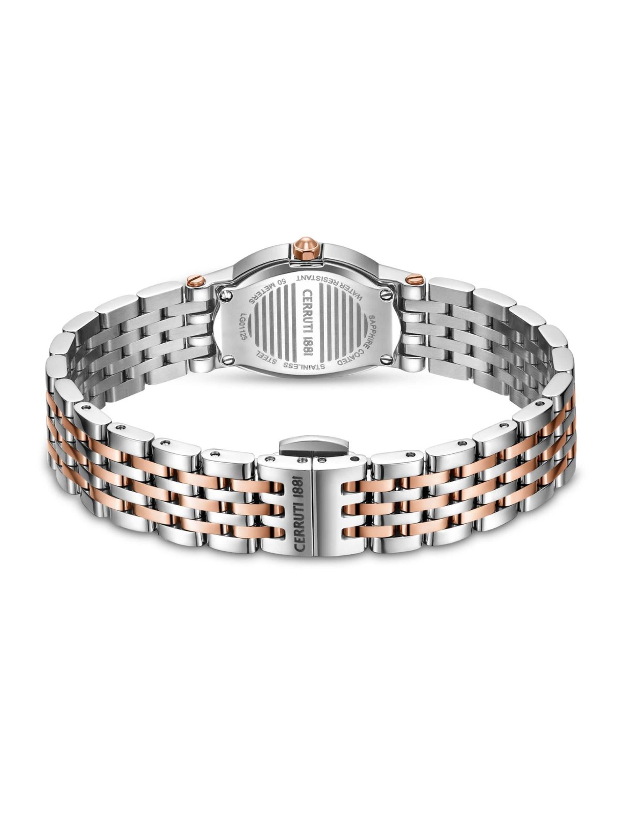 CERRUTI 1881 Analoguhr 'Watch Cerruti Watch Norcia Mini'‌ in Silber