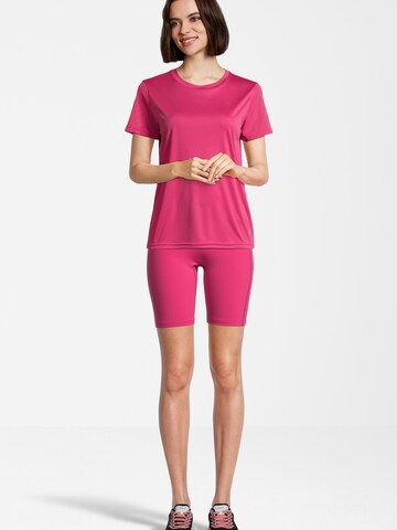 FILASkinny Sportske hlače 'RAKANDA' - roza boja