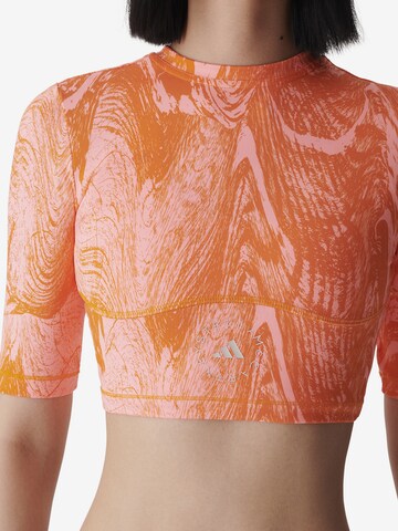 ADIDAS BY STELLA MCCARTNEY - Camisa funcionais 'Truenature ' em laranja