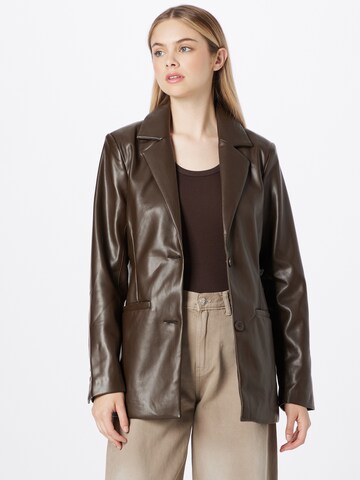 Blazer Abercrombie & Fitch en marron : devant