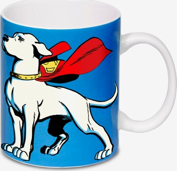 LOGOSHIRT Tasse 'Superman - Krypto the Superdog' in Blau: predná strana