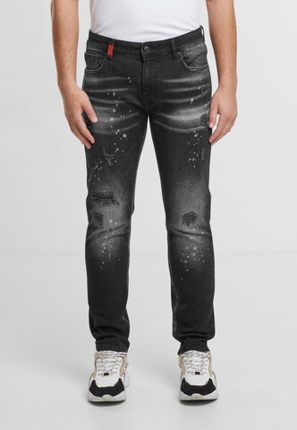 regular Jeans 'Gonzalo' di 2Y Premium in nero