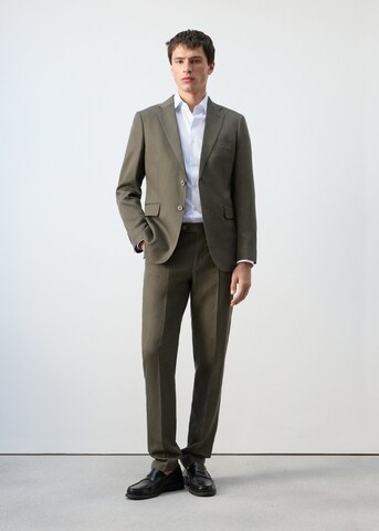 MANGO MAN Slim Fit Hemd 'Vecchia' in Weiß