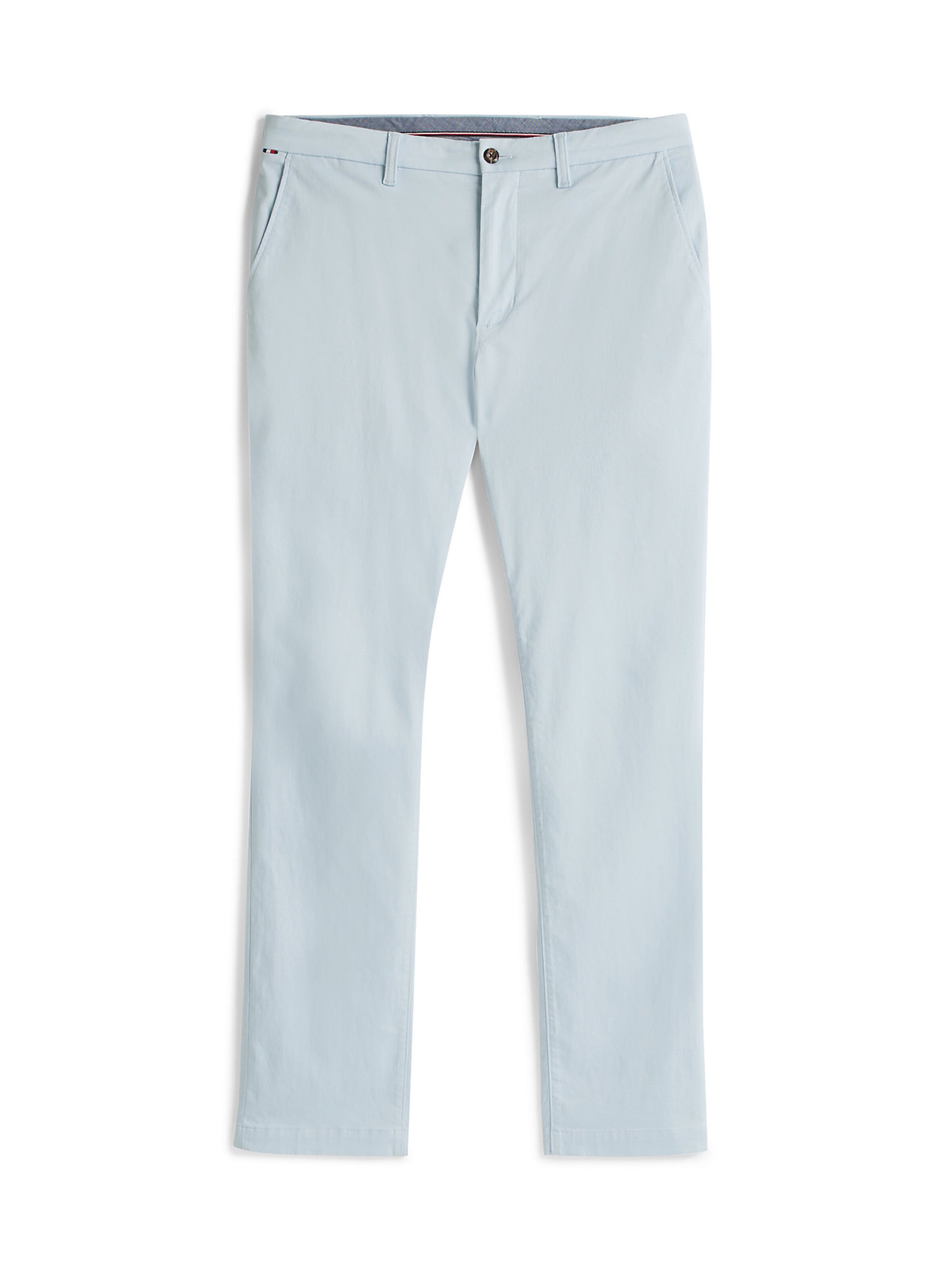 TOMMY HILFIGER Regular Chinohose 'Denton' in Blau: Vorderseite