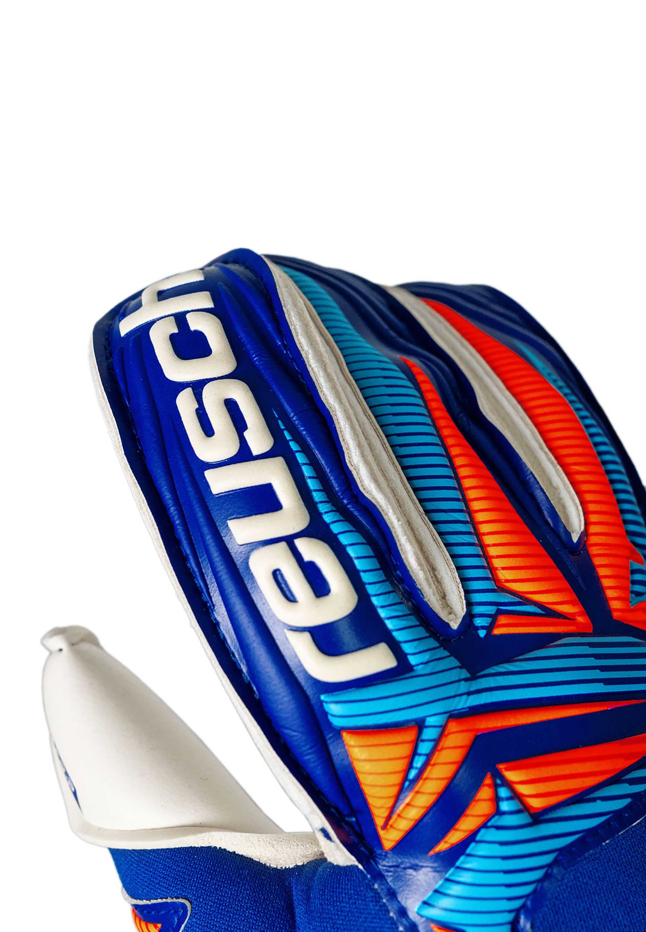 REUSCH Torwarthandschuhe 'Attrakt Gold X Roll Finger' in Blau