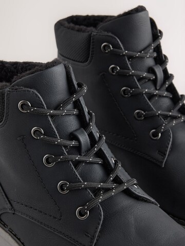 Next Schnürboots in Schwarz