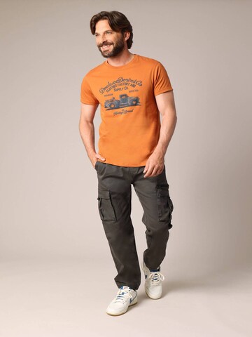 T-Shirt 'Truck' Deeluxe en orange