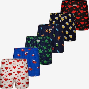 Boxers ' Motiv Print Mix ' Sugar Pine en mélange de couleurs : devant