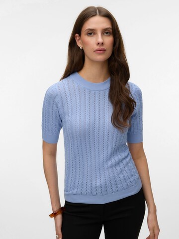 VERO MODA Sweater 'VMMorena' in Blue: front