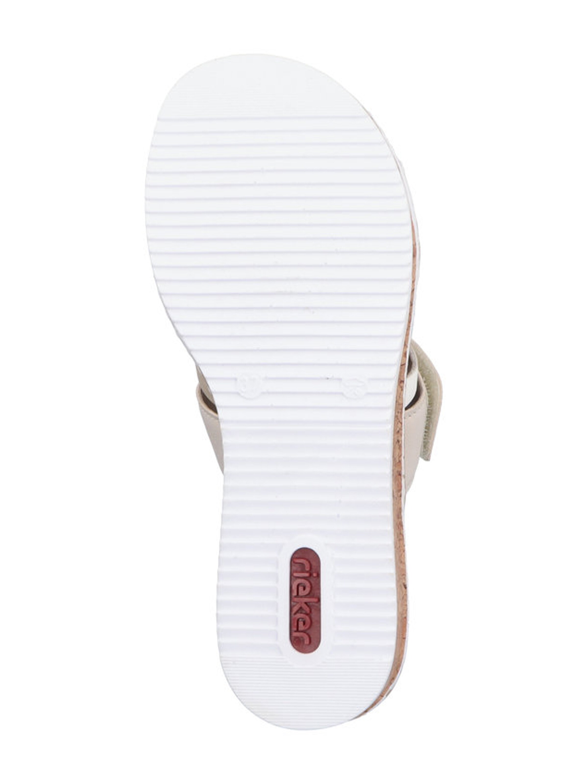 bēšs Rieker Ādas čības