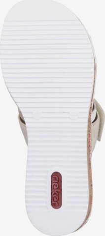 Rieker Pantoletter i beige