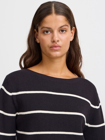Pull-over 'Boston' ICHI en noir