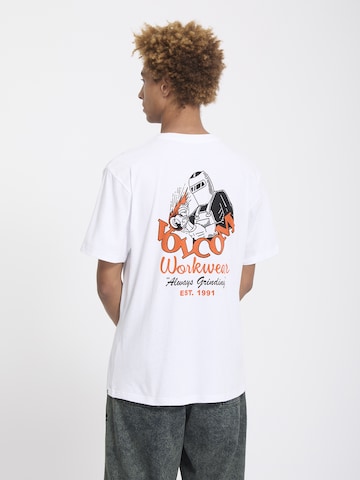 Volcom T-Shirt 'Always Grinding' in Weiß: Vorderseite