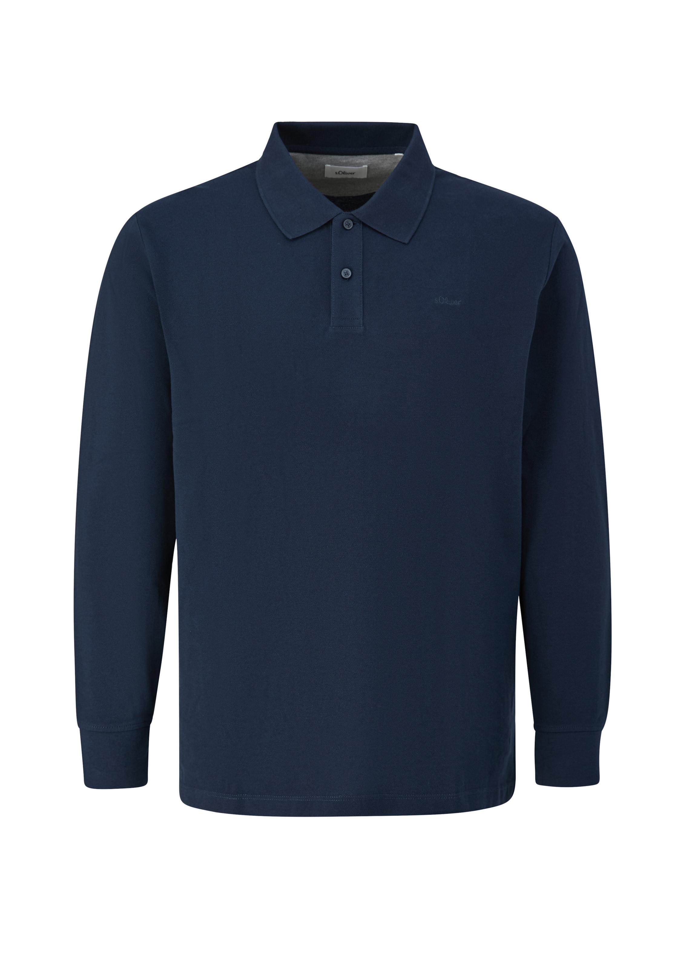 T-Shirt s.Oliver Men Big Sizes en bleu : devant
