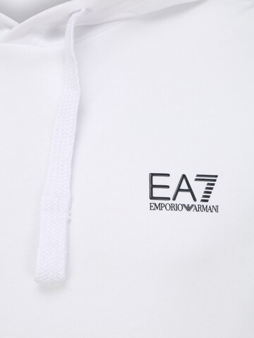 EA7 Emporio Armani Bluzka sportowa w kolorze biały