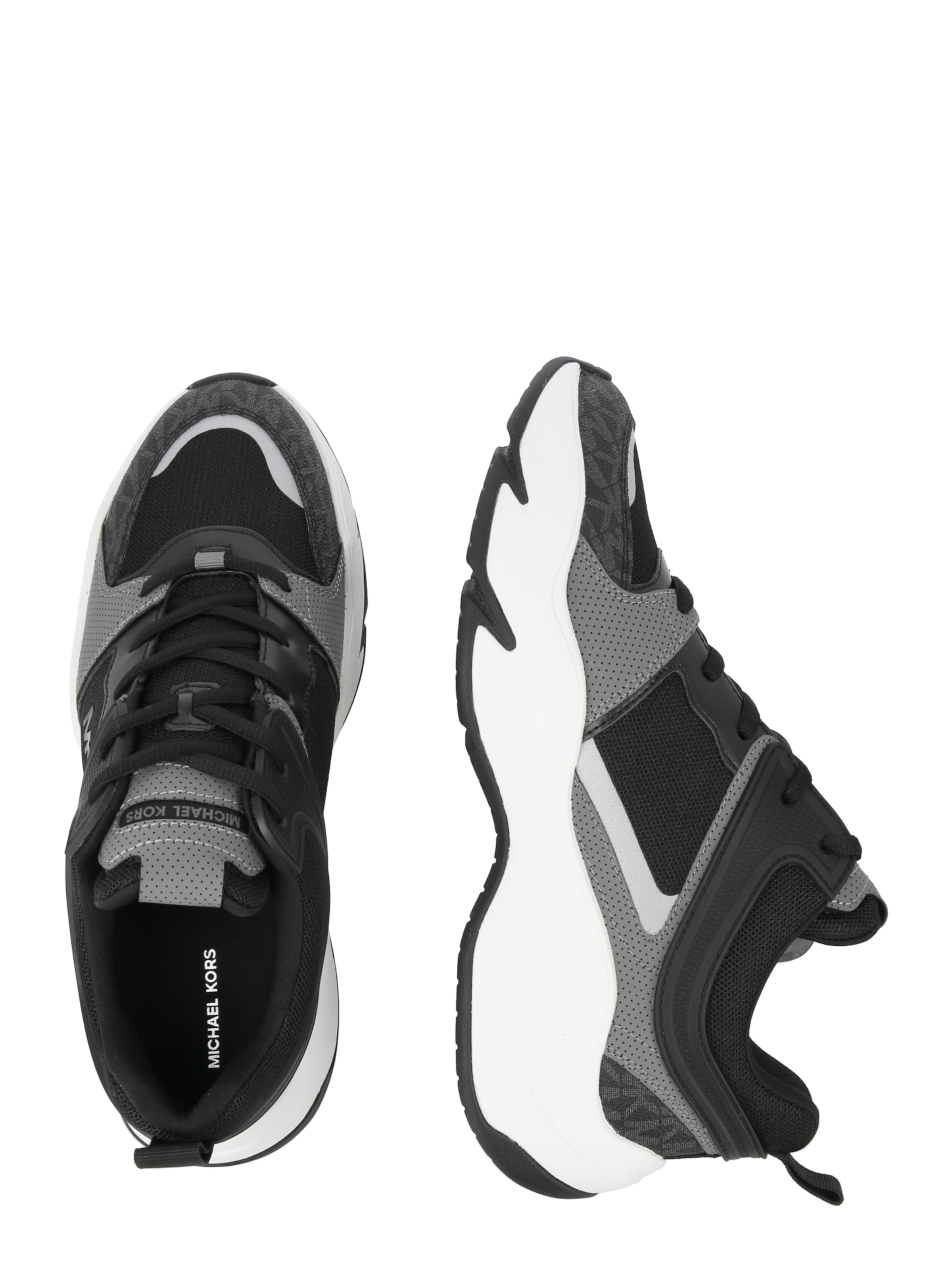 Michael Kors Σνίκερ χαμηλό 'CHASE' σε μαύρο