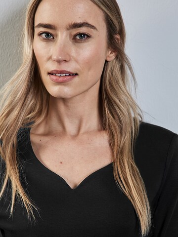 STREET ONE Shirt 'Ada' in Schwarz