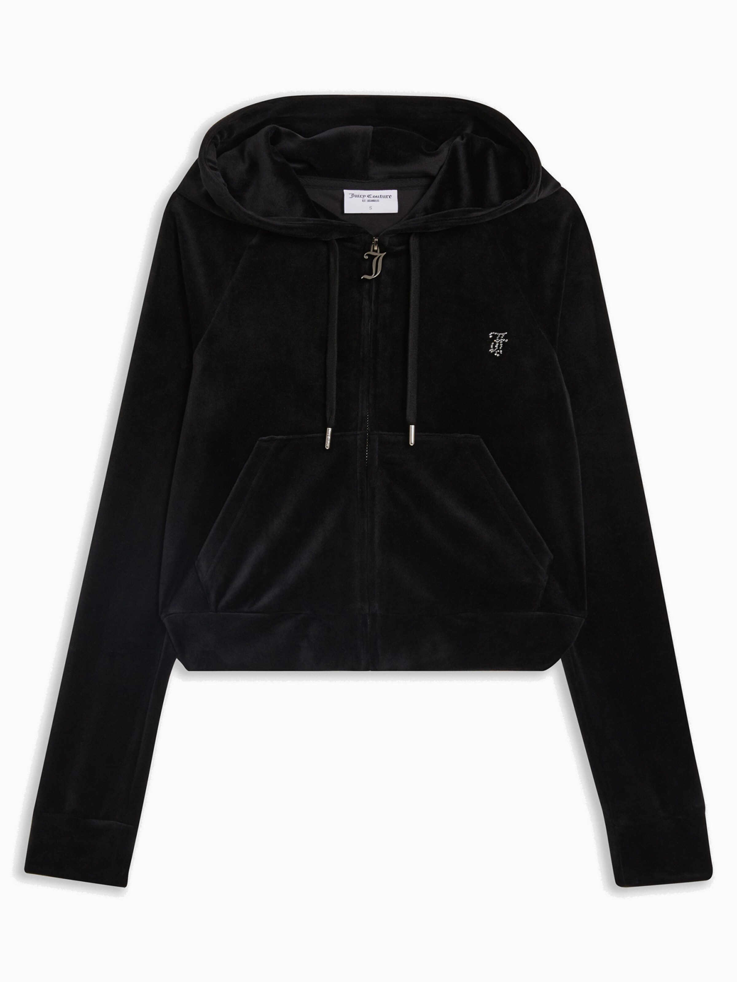 Pullover extra large di Juicy Couture in nero: frontale