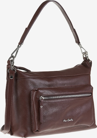 Borsa a spalla 'Seraphina' di PIERRE CARDIN in marrone: frontale
