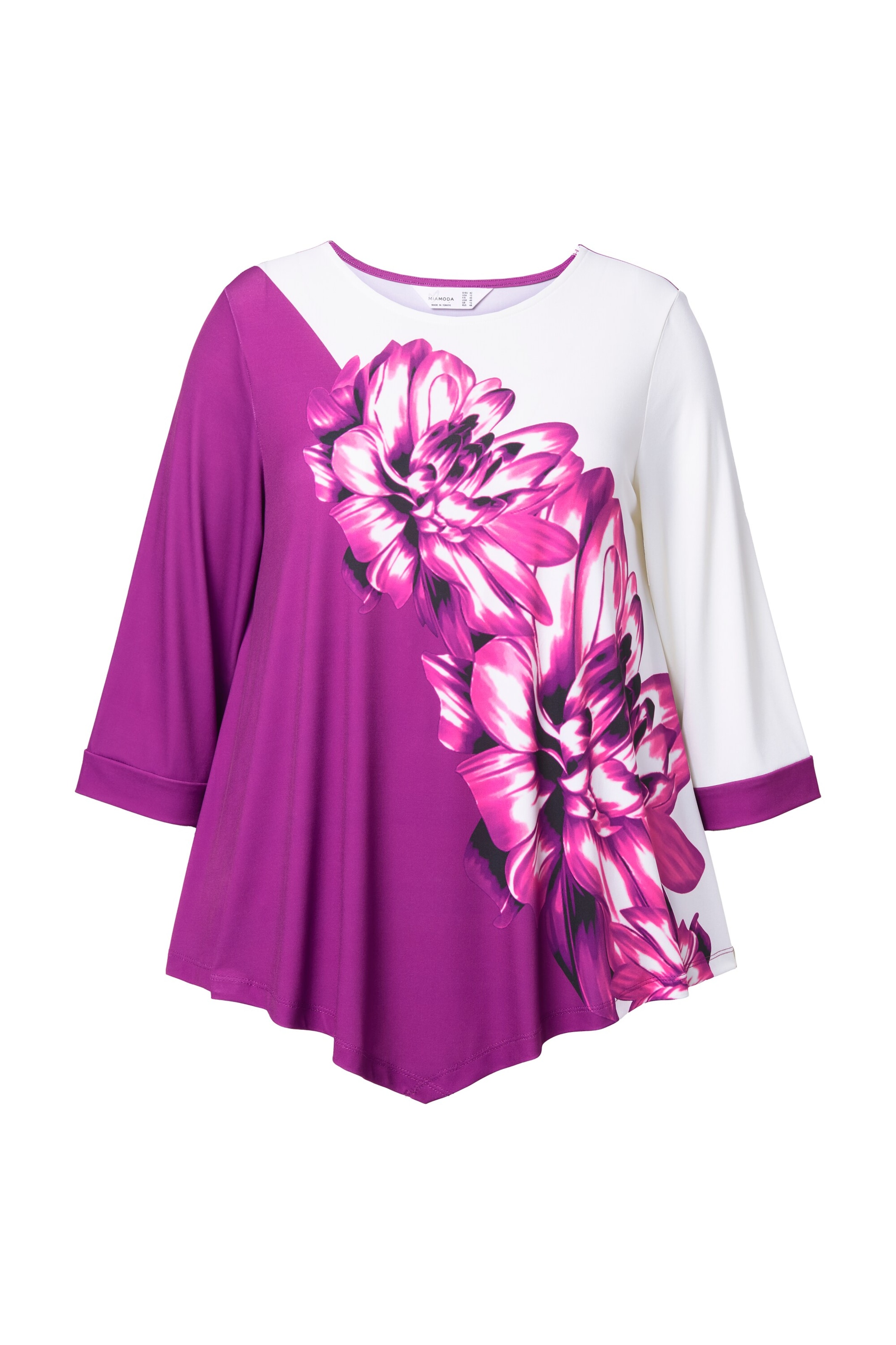 MIAMODA Shirt in Lila: Vorderseite