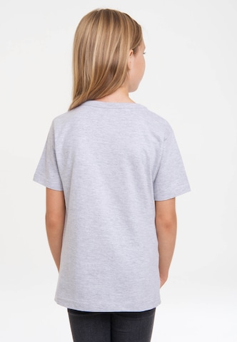 LOGOSHIRT T-Shirt 'Langstrumpf' in Grau