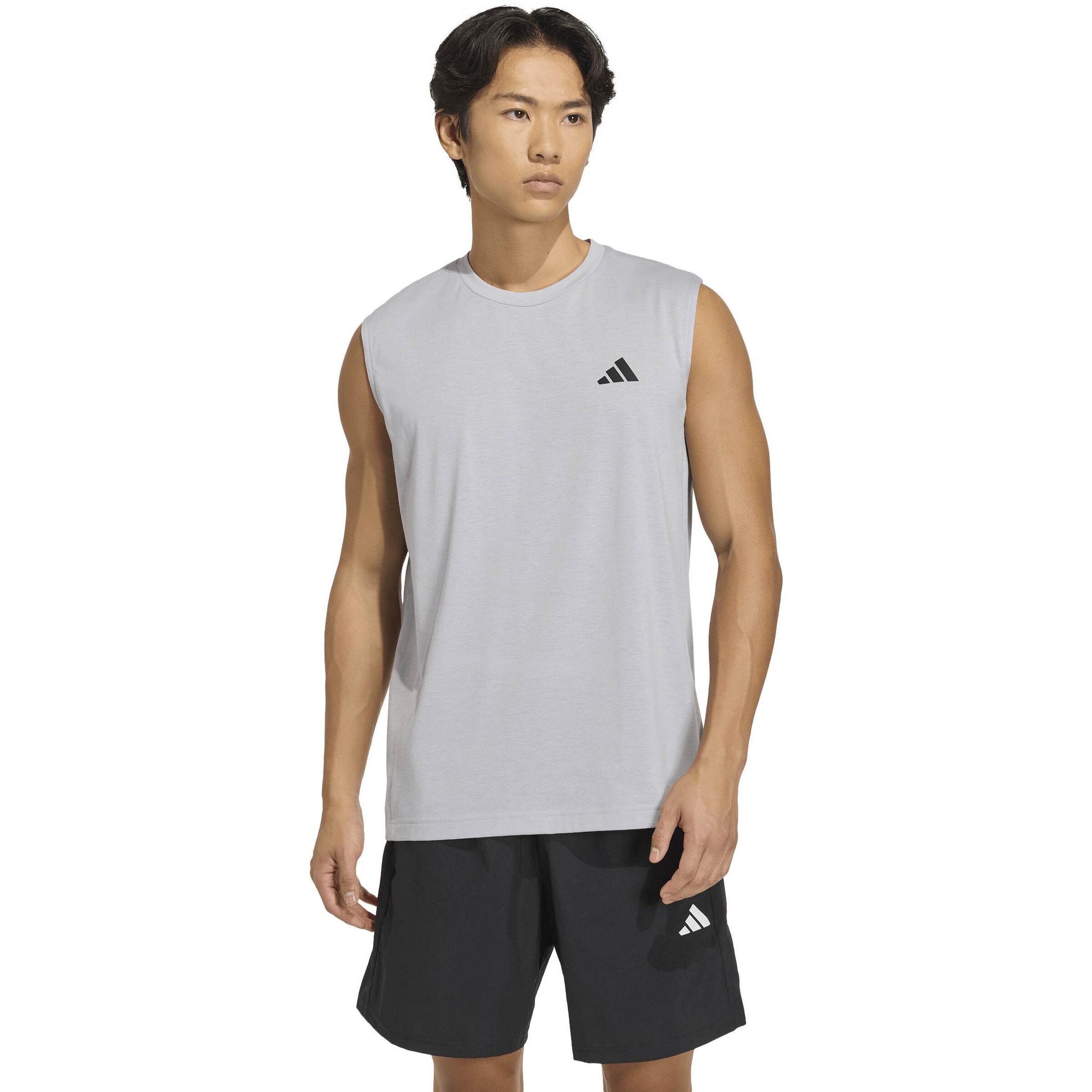 ADIDAS PERFORMANCE Performance Shirt in Grey: front