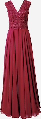 LUXUAR Společenské šaty – červená: přední strana