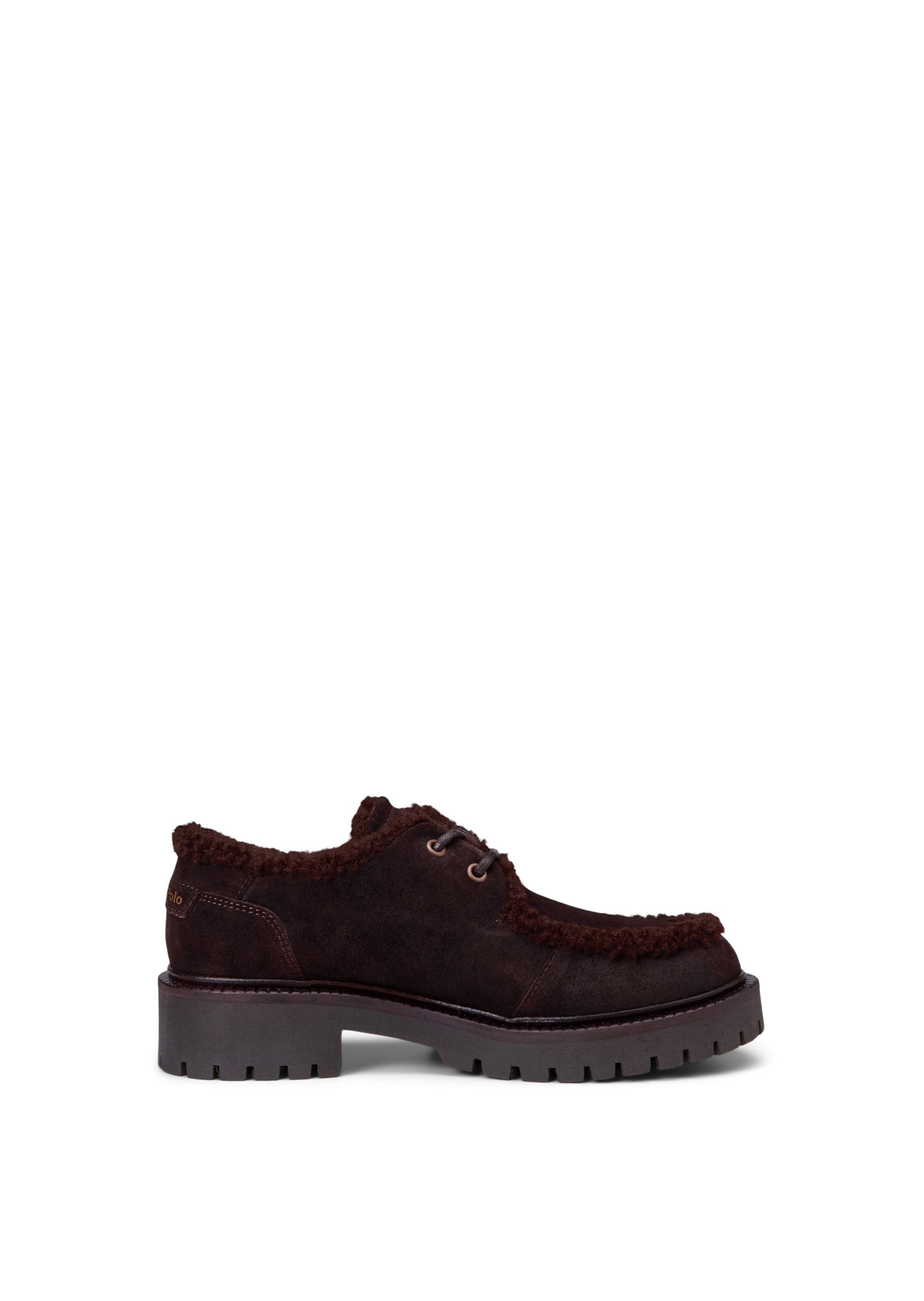 Marc O'Polo Schnürschuh in Braun: Seite