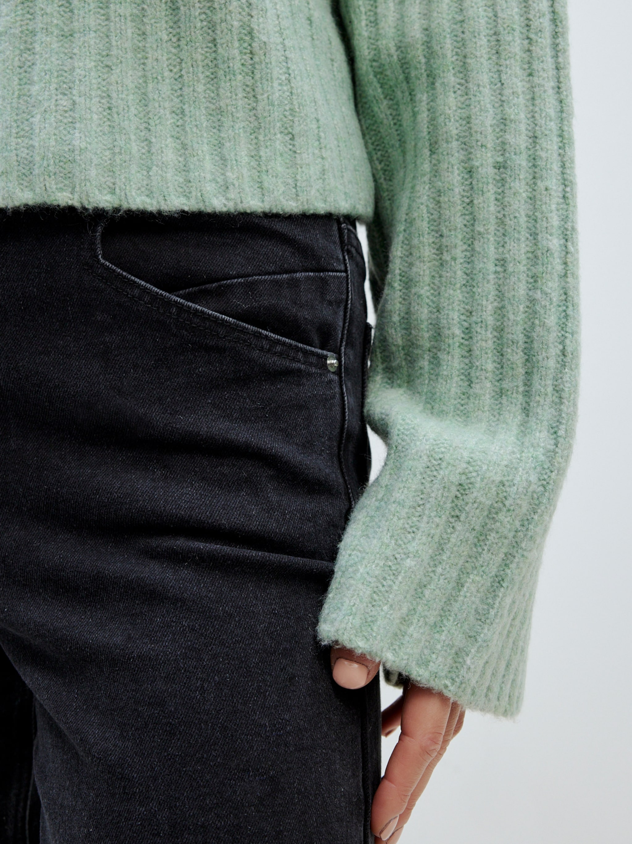 EDITED Producten Trui 'Amie' Mintgroen