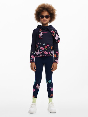 Desigual Skinny Legginsy w kolorze niebieski