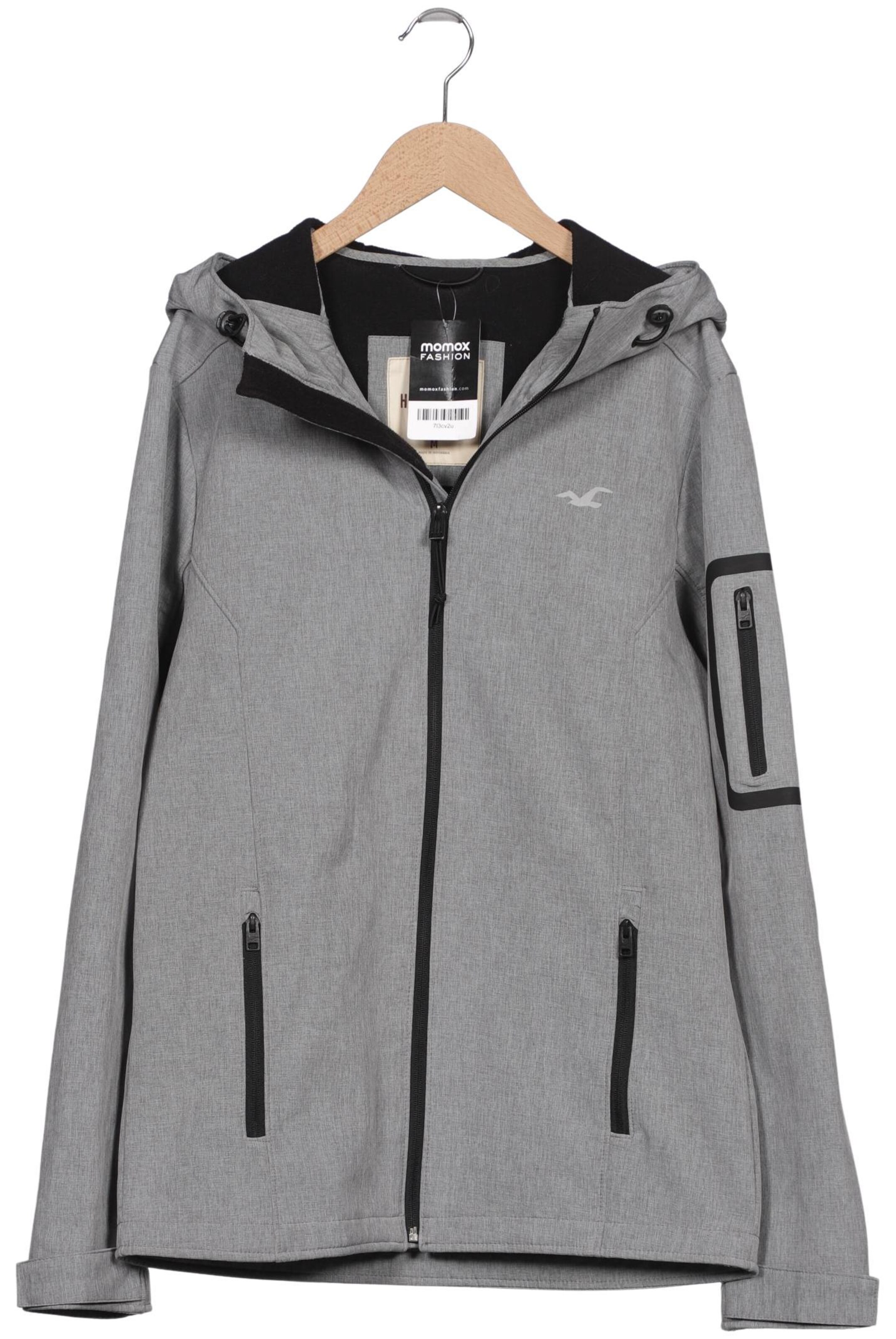 HOLLISTER Jacket & Coat in M in Grey: front