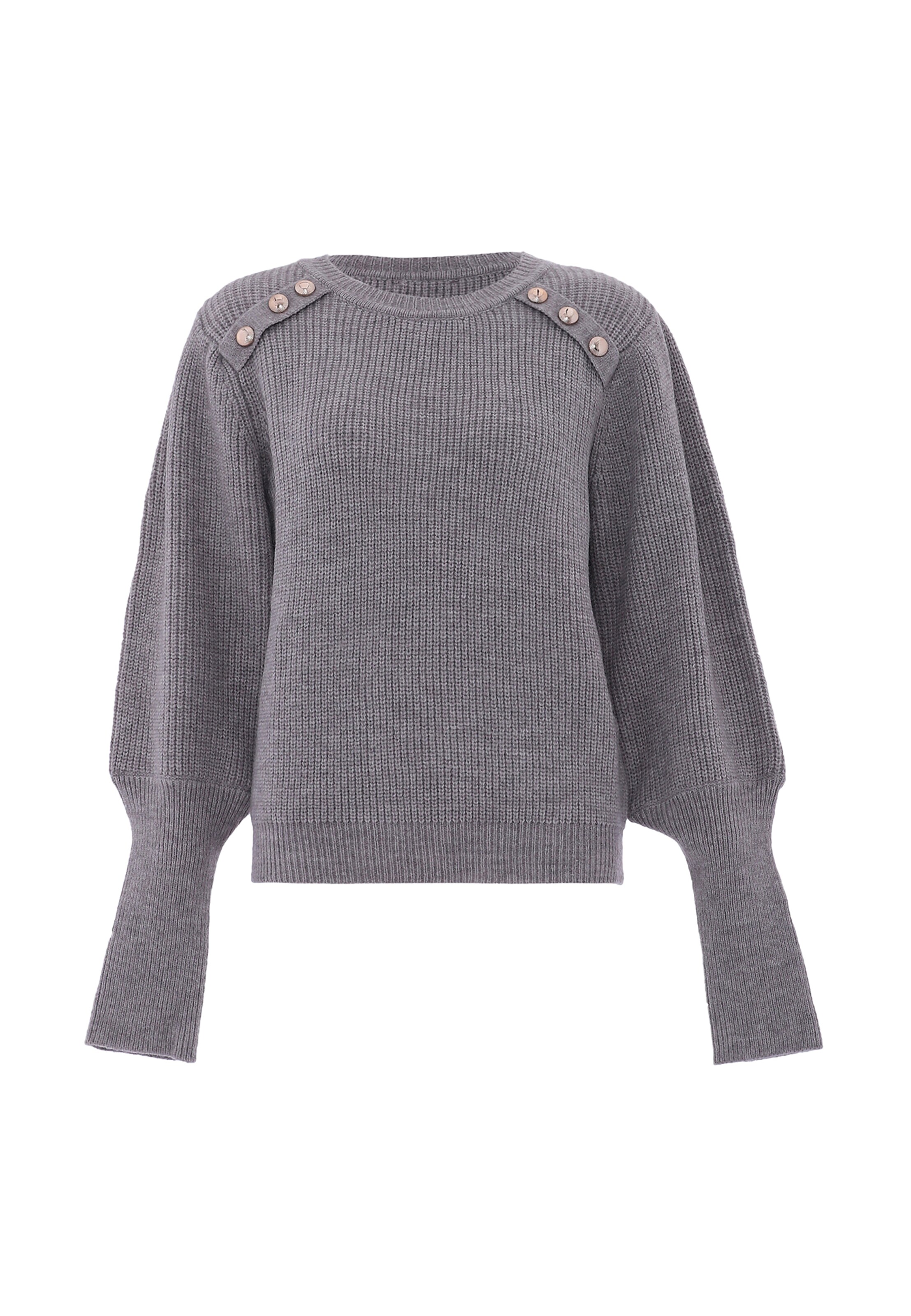 nascita - Pullover em cinzento: frente