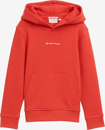 TOM TAILOR Sweatshirt in Red: front