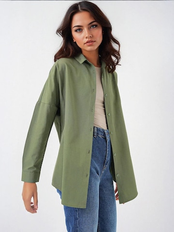 Bigdart Blouse in Groen