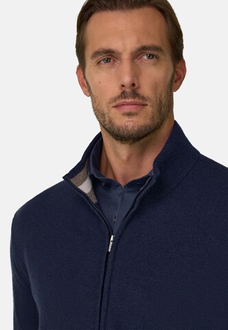 Boggi Milano Gebreid vest in Blauw