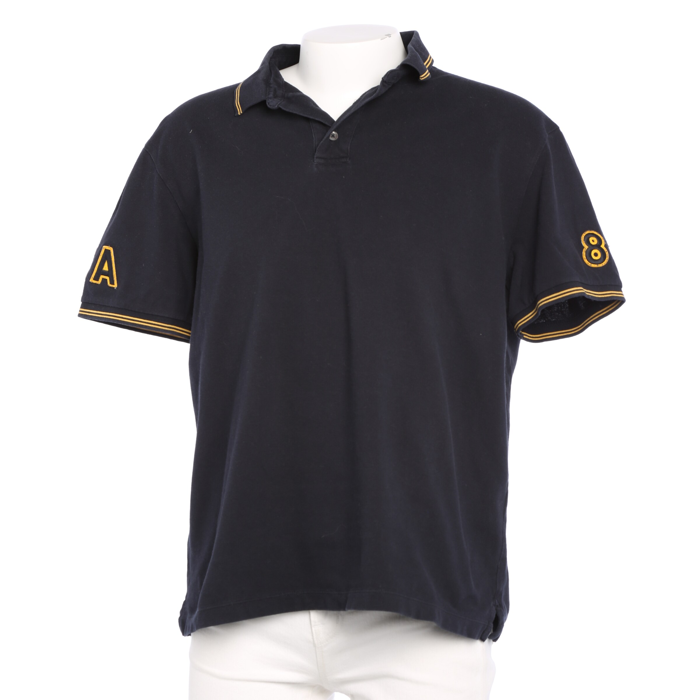 Emporio Armani Shirt in XXL in Blue: front