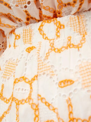 OBJECT - Regular Calças 'Shirley' em branco