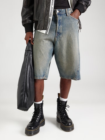 JACK & JONES Loose fit Jeans 'JJIRON JJSKEWED' in Blue: front