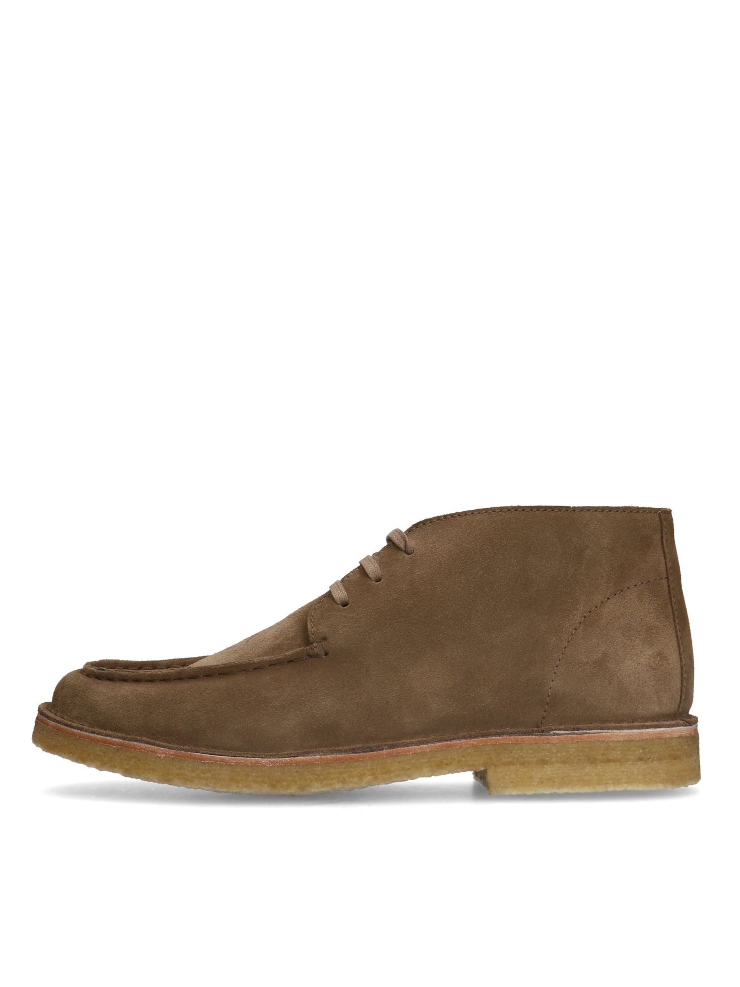 MANFIELD Chukka Boots in Beige