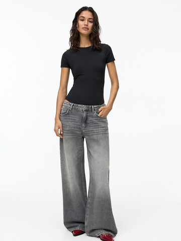 Pull&Bear Shirtbody in Schwarz