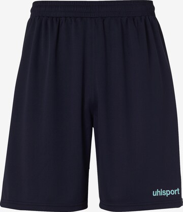 UHLSPORT Workout Pants 'Essential' in Blue: front