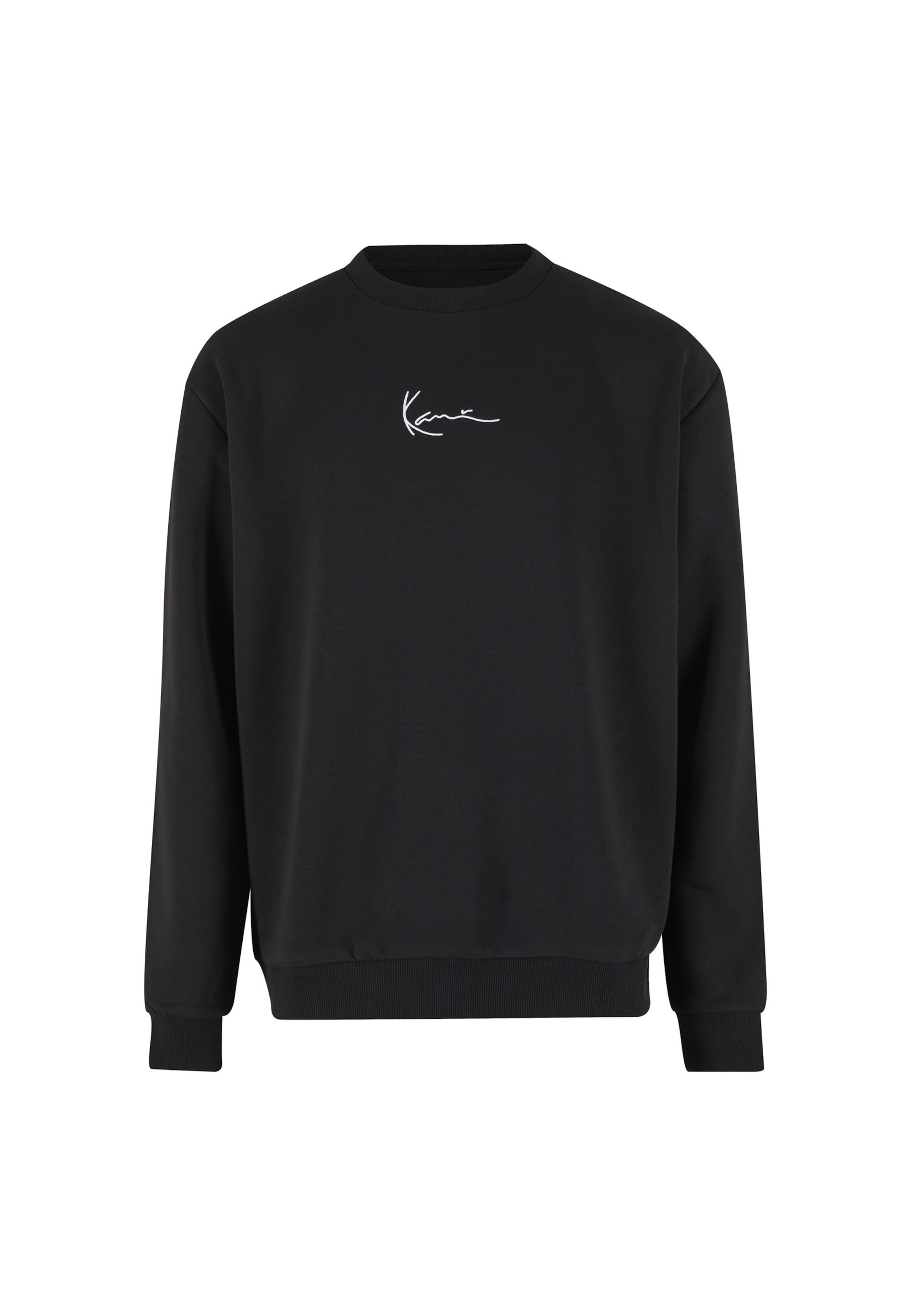 Karl Kani Sweat-shirt en noir, Vue avec produit