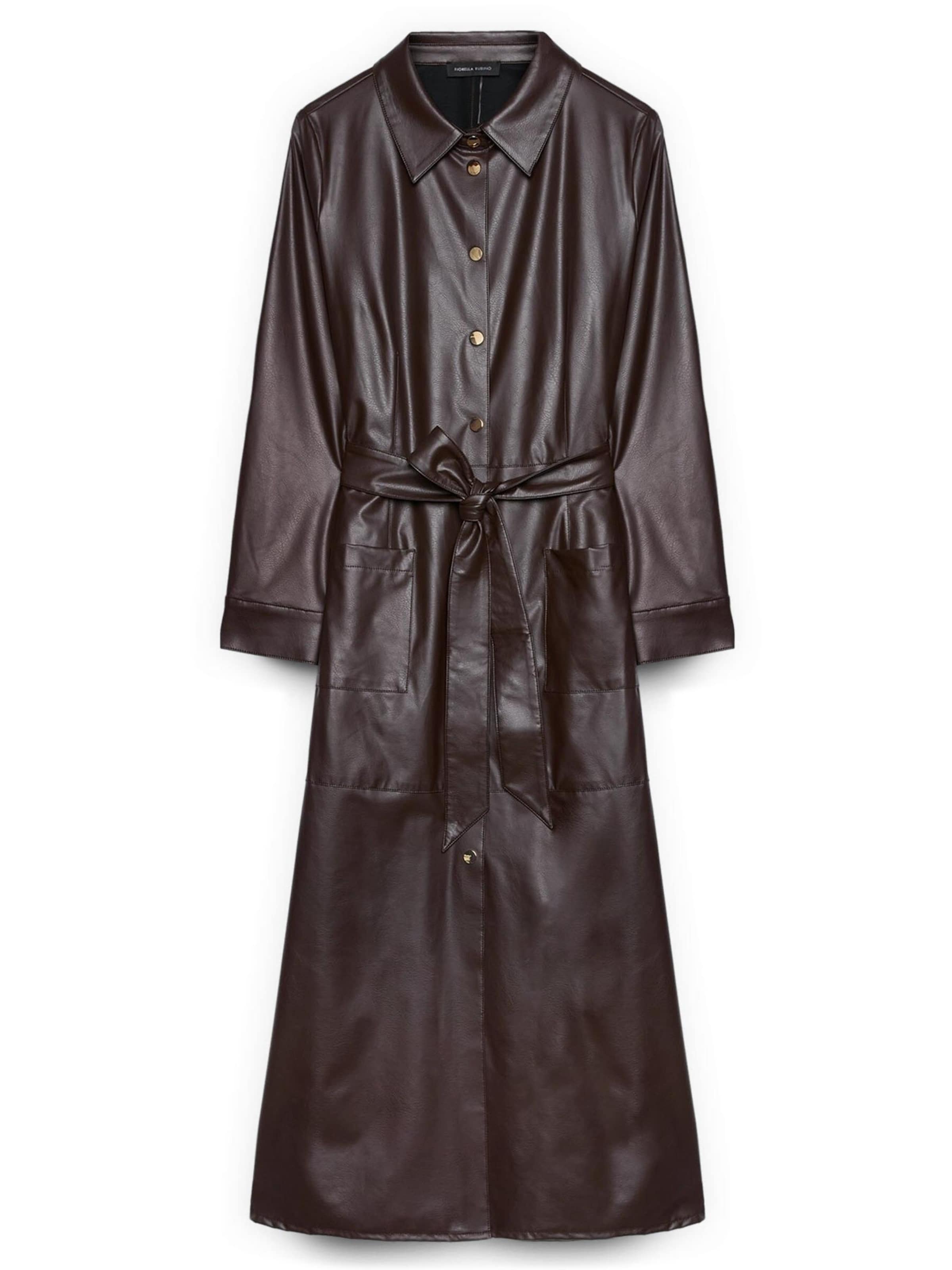 Fiorella Rubino Vestido en marrón, Vista del producto