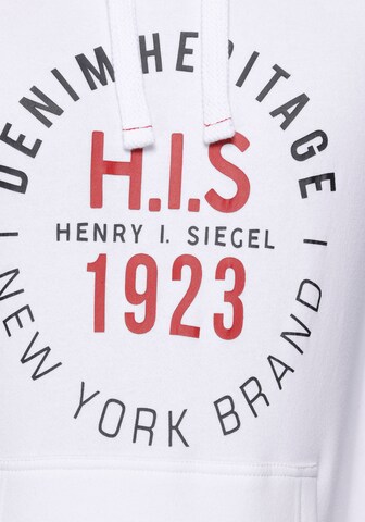 H.I.S Sweatshirt in White