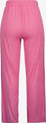 Loosefit Pantalon Ulla Popken en rose